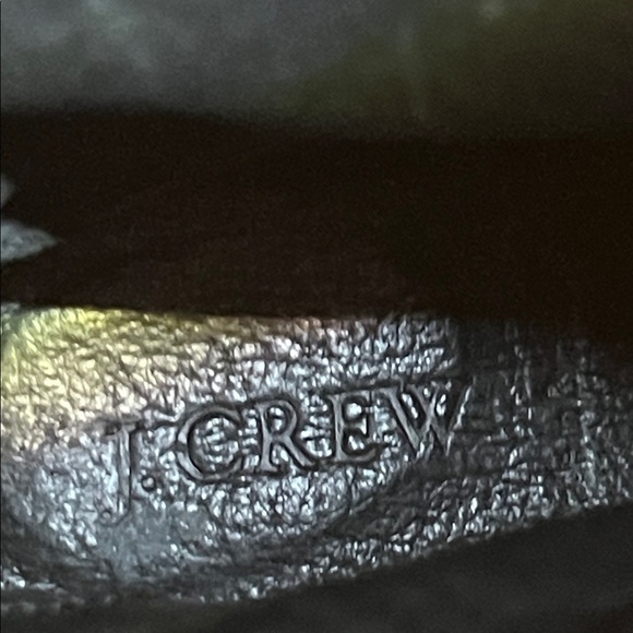 J. Crew Black Leather Billie Short Boots Size 6.5 - Picture 2 of 13